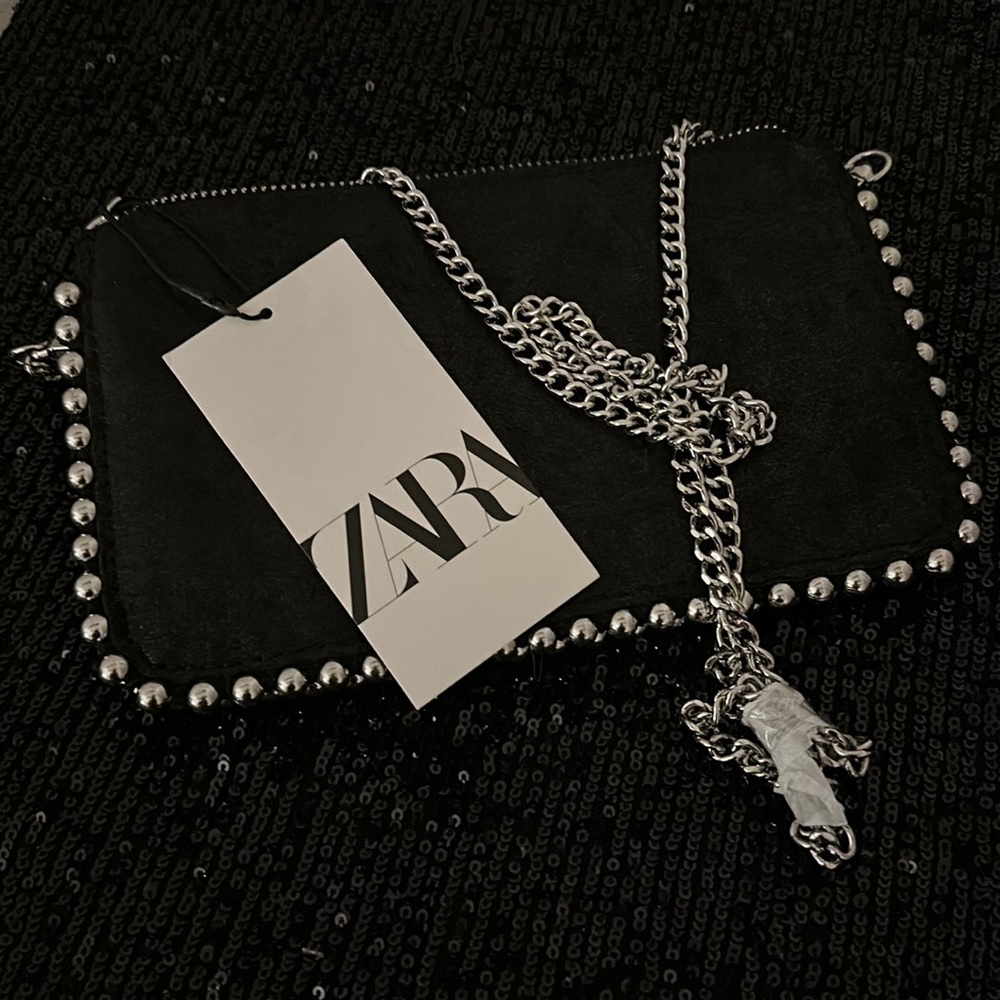 Zara crossbody convertible to wallet.